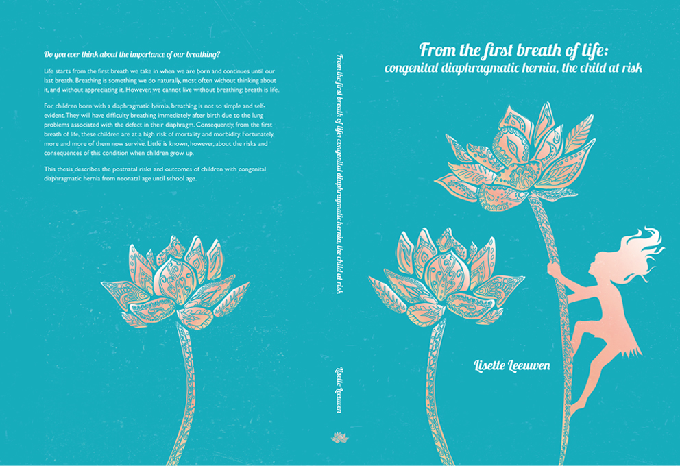 Dissertation cover page design